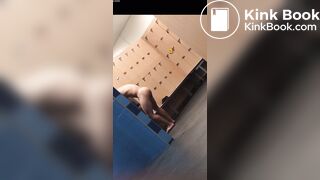 Phat booty in locker room