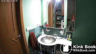 Woman pooping in Toilet 146