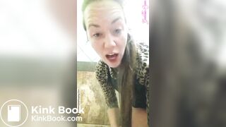 Brunette Tears it up