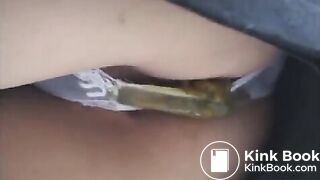 Cute Panty Poop in Public