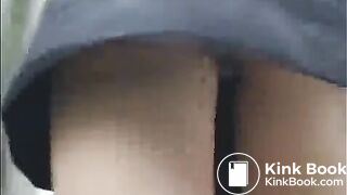 Cute Panty Poop in Public