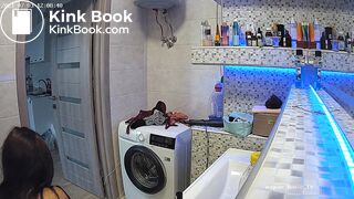 Woman pooping in Toilet 121