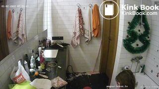 Girl explodes