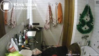 Girl explodes