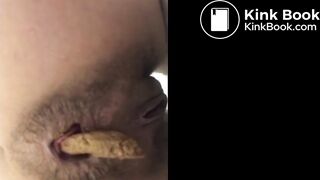 Beautiful Petite Ebony Takes a MASSIVE Shit