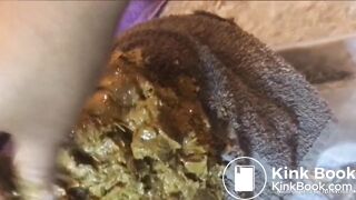 Slave gets shit faced