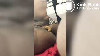 Green dookie from fat booty