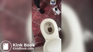 Overhead Toilet Voyeur 2 - video 2