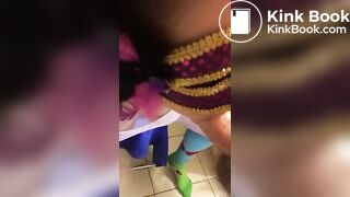 bj and cumming to shit in bathroom