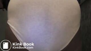 Girl poops white panties - video 2