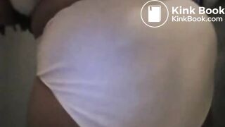 Girl poops white panties - video 2