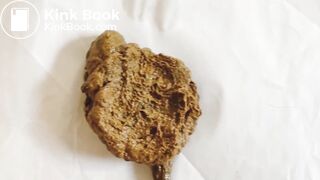 Creamy shit on the floor - video 2
