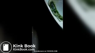 Sri Lankan Lady Shitting in Squat Toilet