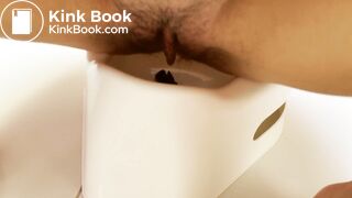 Polish girl poop into baby potty 19