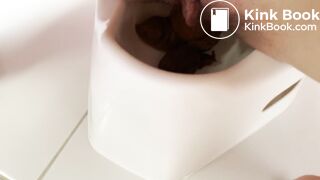 Polish girl poop into baby potty 19