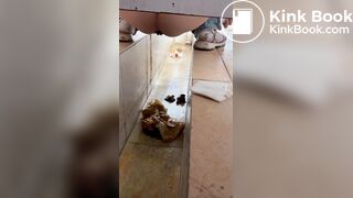 Chinese girl with diarrhea after eating barbecue