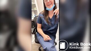 Nurse farts - video 2