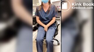 Nurse farts - video 2