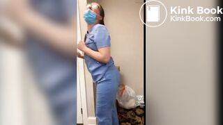 Nurse farts - video 2