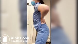 Nurse farts - video 2