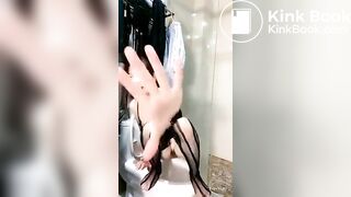 chinese girl poop - video 2