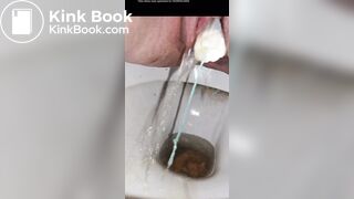 Girl with sloppy poop