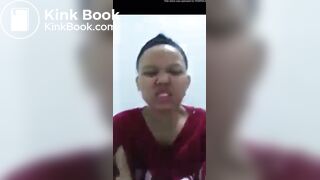 Same girl drops turds