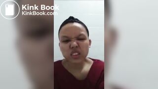 Same girl drops turds