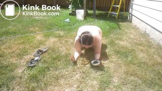 She doesn't just eat shit, she worships it