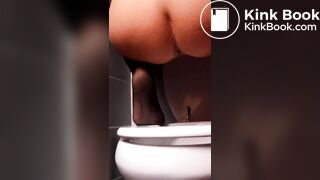 Filming wife have a poo