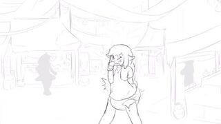 Public Diaper Messing Animation