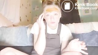 Teenage scat whore doing it all