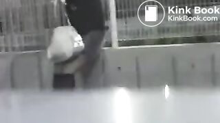 Japanese public shitting play