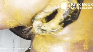 Shitty ebony asshole