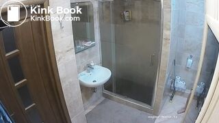 Woman pooping in Toilet 139