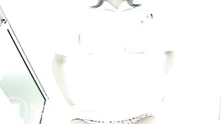 Asian hospital toilet spycam pooping