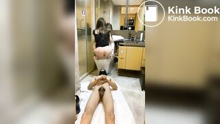 Toilet femdom chinese