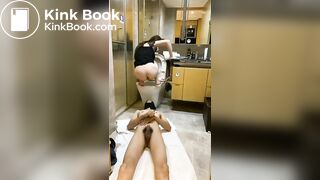 Toilet femdom chinese