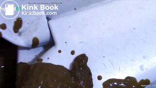 Sexy ass unloads diarrhea