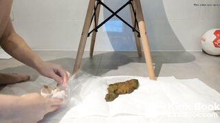 A SEXY GIRL POOPS.