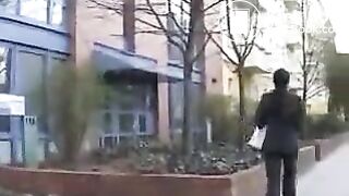 German mistress feeds her maid