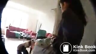 German mistress feeds her maid