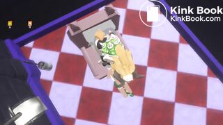 3D Femdom BOWSETTE Feet Piss Fart Scat Toilet