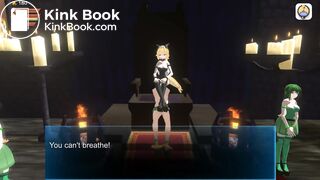 3D Femdom BOWSETTE Feet Piss Fart Scat Toilet