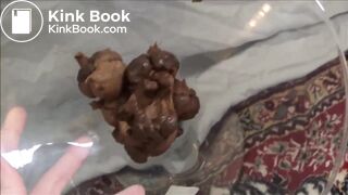 she poops on the bed where she was fucked