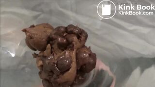 she poops on the bed where she was fucked