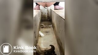 A Chinese girl have explosive diarrhea