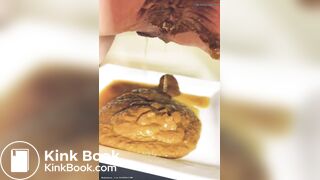 Huge diarrhea on plate