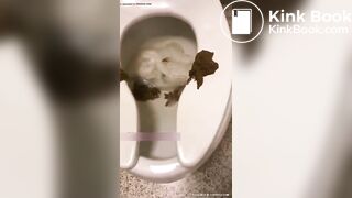 Skinny black girl with a messy scat