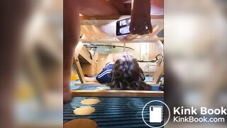 Chinese slave eats masters shit - video 2